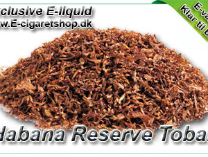 Habana Reserve (cigar)-smag, e-væske