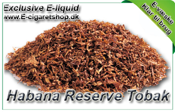 Habana Reserve (cigar)-smag, e-væske