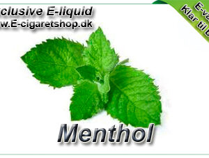 Menthol (uden tobak)-smag, e-væske