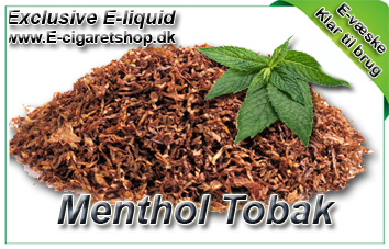 Menthol / Tobak - smag, e-væske