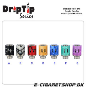 Drip Tip - Acrylic - Stainless Steel And Acrylic D