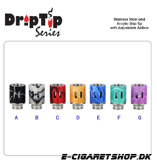Drip Tip - Acrylic - Stainless Steel And Acrylic D