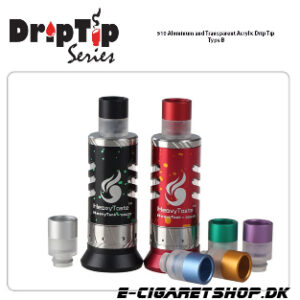Drip Tip - Aluminium - 510 Aluminum And Transparen
