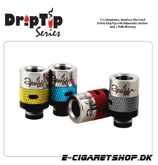 Drip Tip - Aluminium - 510 Aluminum, Stainless Ste