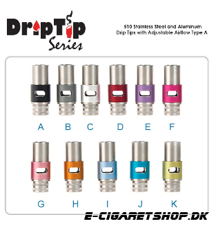 Drip Tip - Aluminium - 510 Stainless Steel And Alu