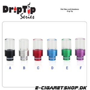 Drip Tip - Aluminium - Flat Glass And Aluminum Dri
