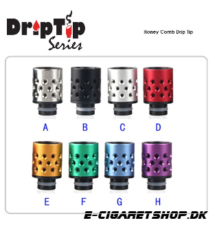 Drip Tip - Aluminium - Honey Comb Drip Tip