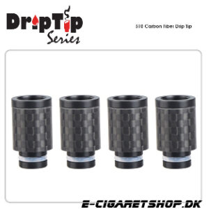 Drip Tip - Carbon Fiber - 510 Carbon Fiber Drip Ti