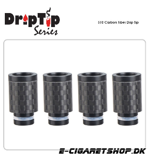 Drip Tip - Carbon Fiber - 510 Carbon Fiber Drip Ti