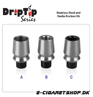 Drip Tip - Derlin - Stainless Steel and Derlin Fri