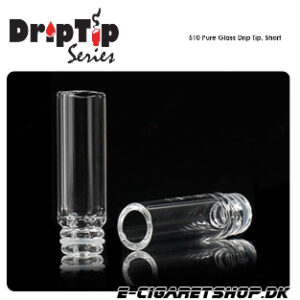 Drip Tip - Glass - 510 Pure Glass Drip Tip, Short