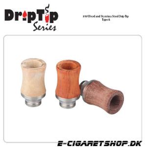 Drip Tip - Stainless Steel - 510 Wood and Stainles