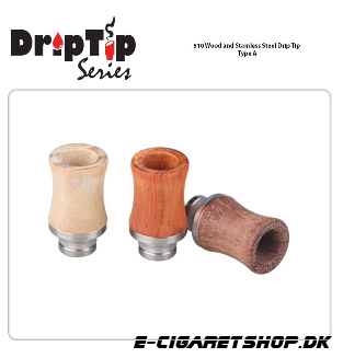Drip Tip - Stainless Steel - 510 Wood and Stainles