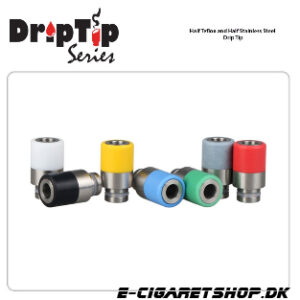 Drip Tip - Stainless Steel - Half Teflon and Half
