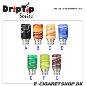 Drip Tip - Stone - Jade Drip Tip and Stainless Ste