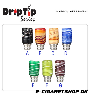 Drip Tip - Stone - Jade Drip Tip and Stainless Ste
