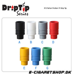 Drip Tip - Teflon - 510 Teflon Friction Fit Drip T