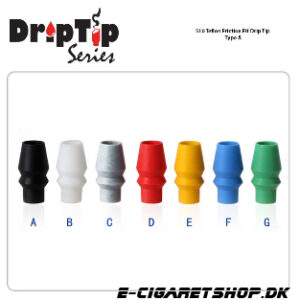 Drip Tip - Teflon - 510 Teflon Friction Fit Drip T