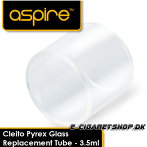 Cleito Pyrex Glass Replacement Tube - 3.5ml