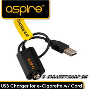 USB Charger for e-Cigarette - w/ Cord